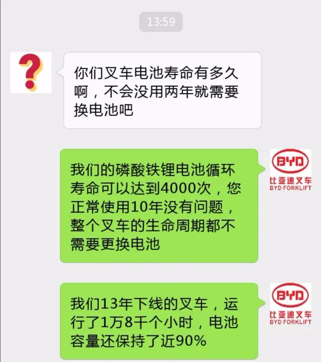 比亞迪叉車銷售在和客戶聊什么？